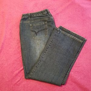 ❤ Host Pick ❤ Fashion Bug Red Triangle Jeans